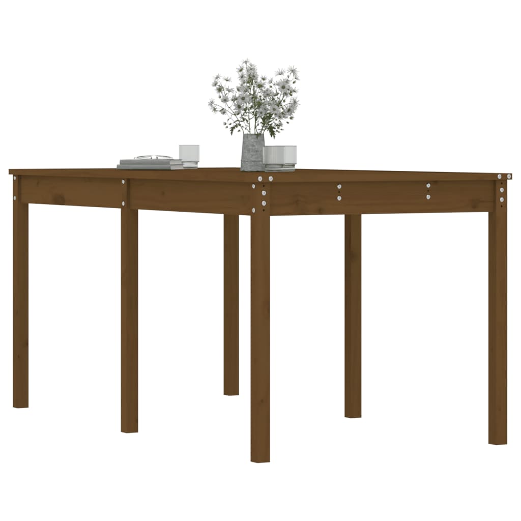 vidaXL Tavolo da Giardino Ambra 159,5x82,5x76cm Legno Massello di Pino