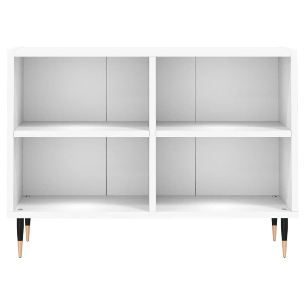 vidaXL Mobile Porta TV Bianco 69,5x30x50 cm in Legno Multistrato