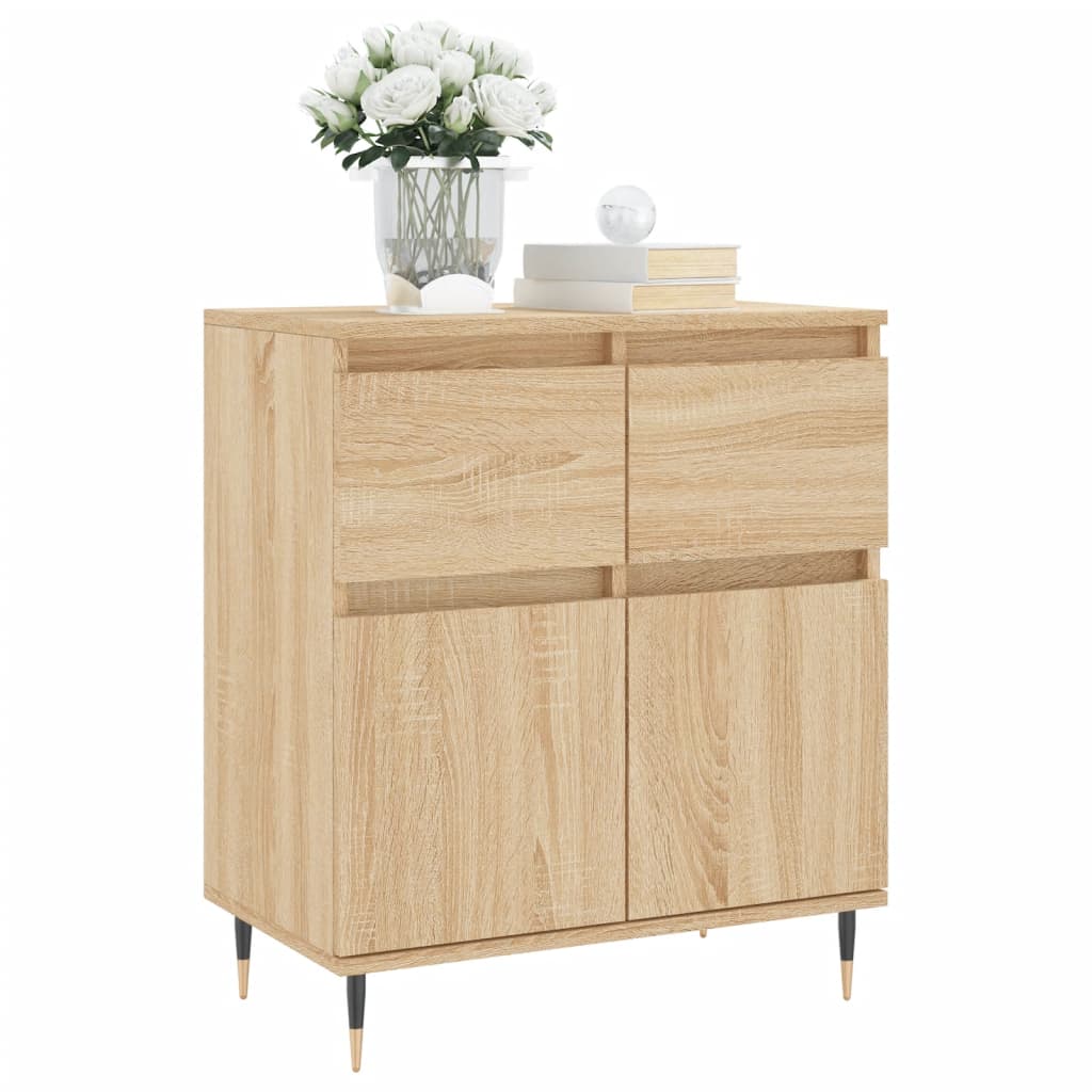 vidaXL Credenza Rovere Sonoma 60x35x70 cm in Legno Multistrato