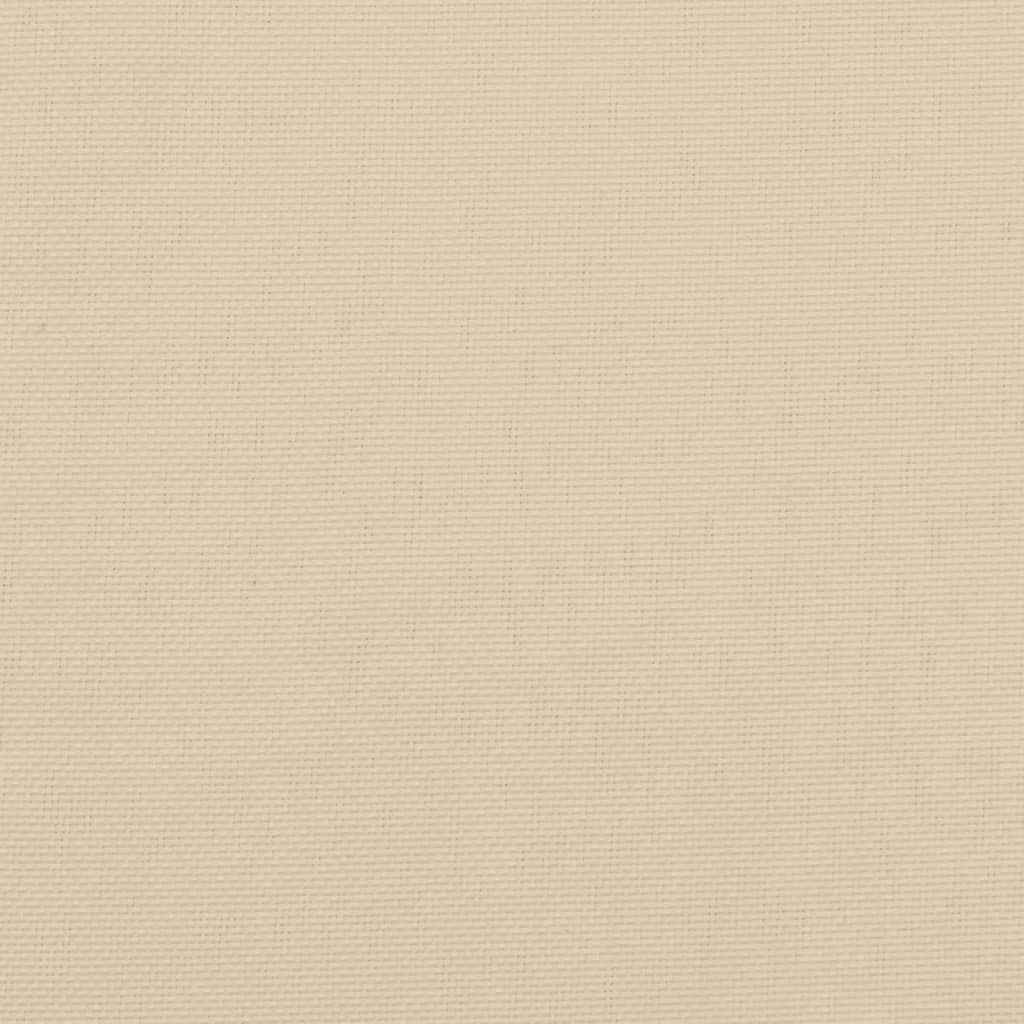 vidaXL Cuscino per Lettino Beige 180x60x3 cm in Tessuto Oxford