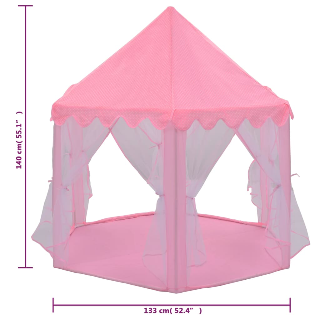 VidaXL Tenda da Gioco per Bambini Blu con 250 Palline 102x102x82 cm