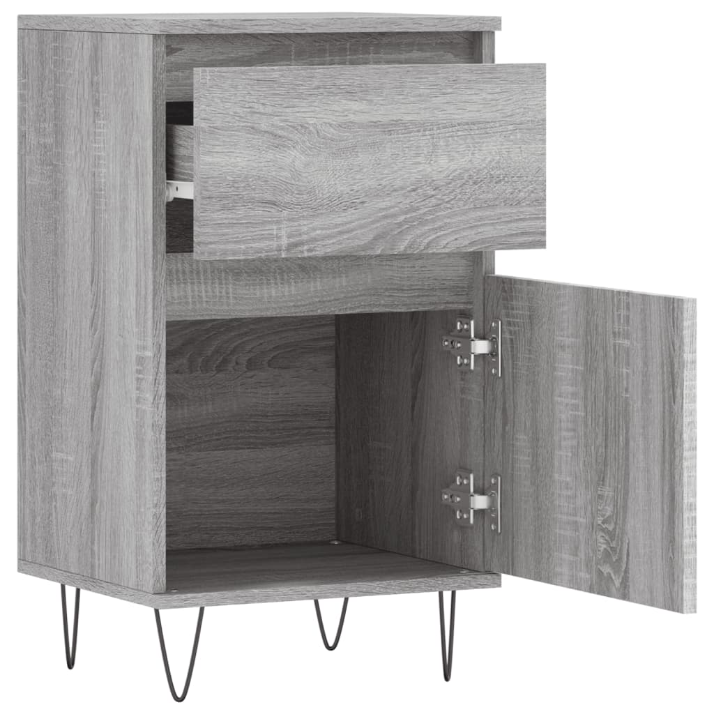 vidaXL Credenza Grigio Sonoma 40x35x70 cm in Legno Multistrato