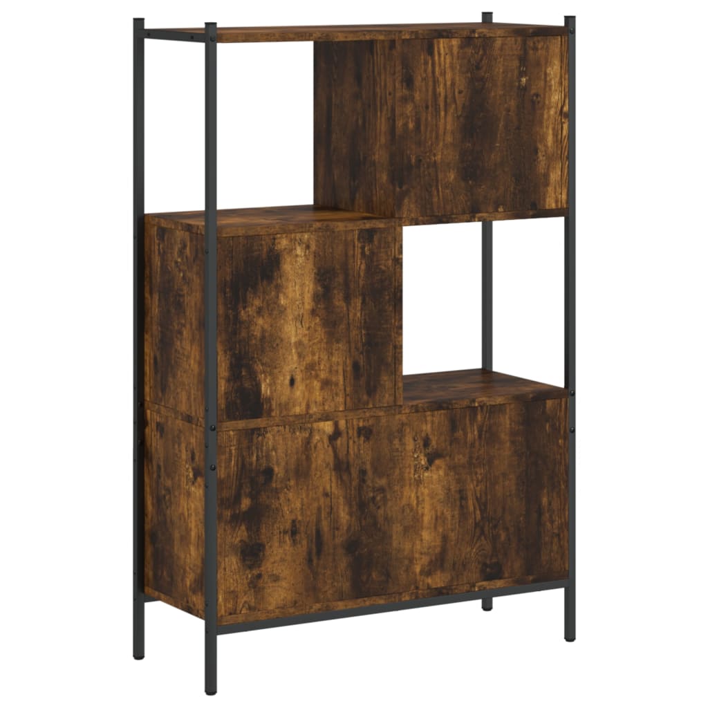 vidaXL Libreria Rovere Fumo 72x28x109 cm in Legno Multistrato