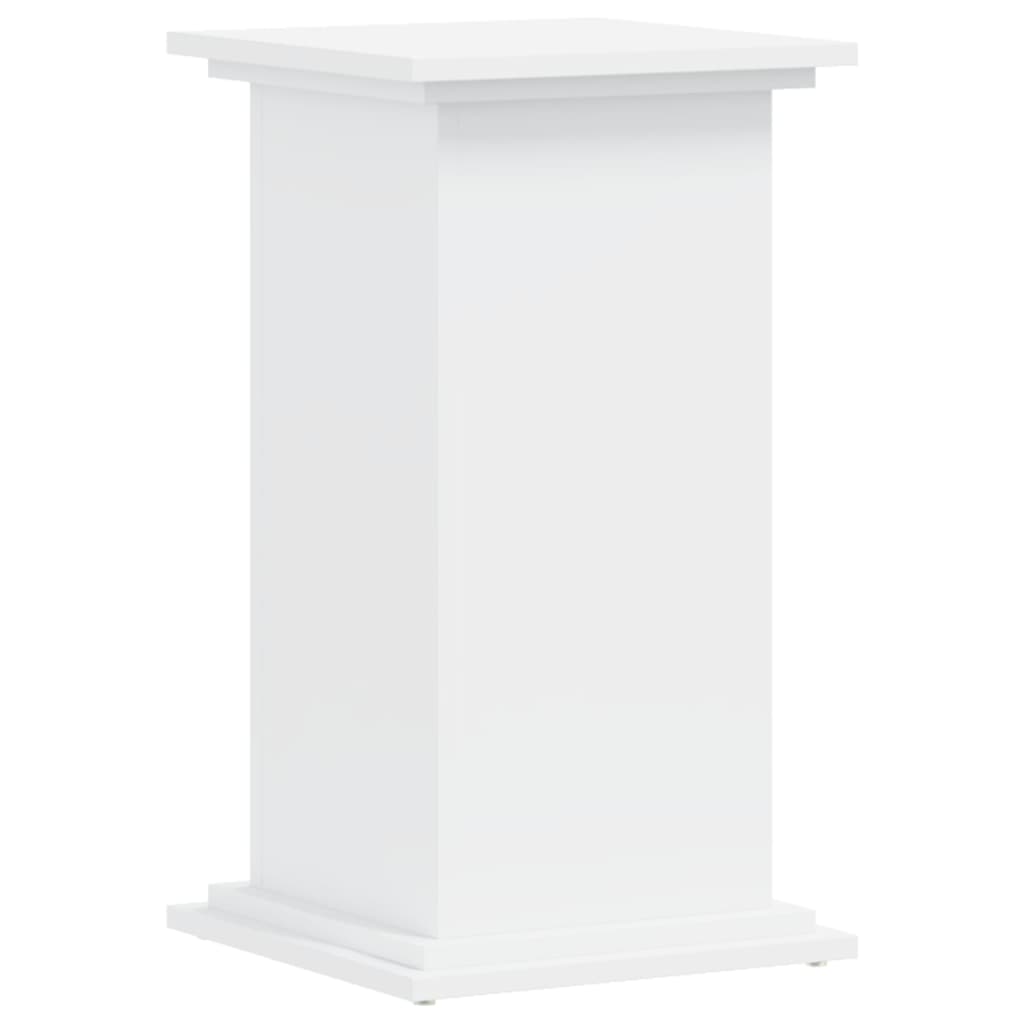 vidaXL Supporto per Piante Bianco 33x33x60 cm in Truciolato