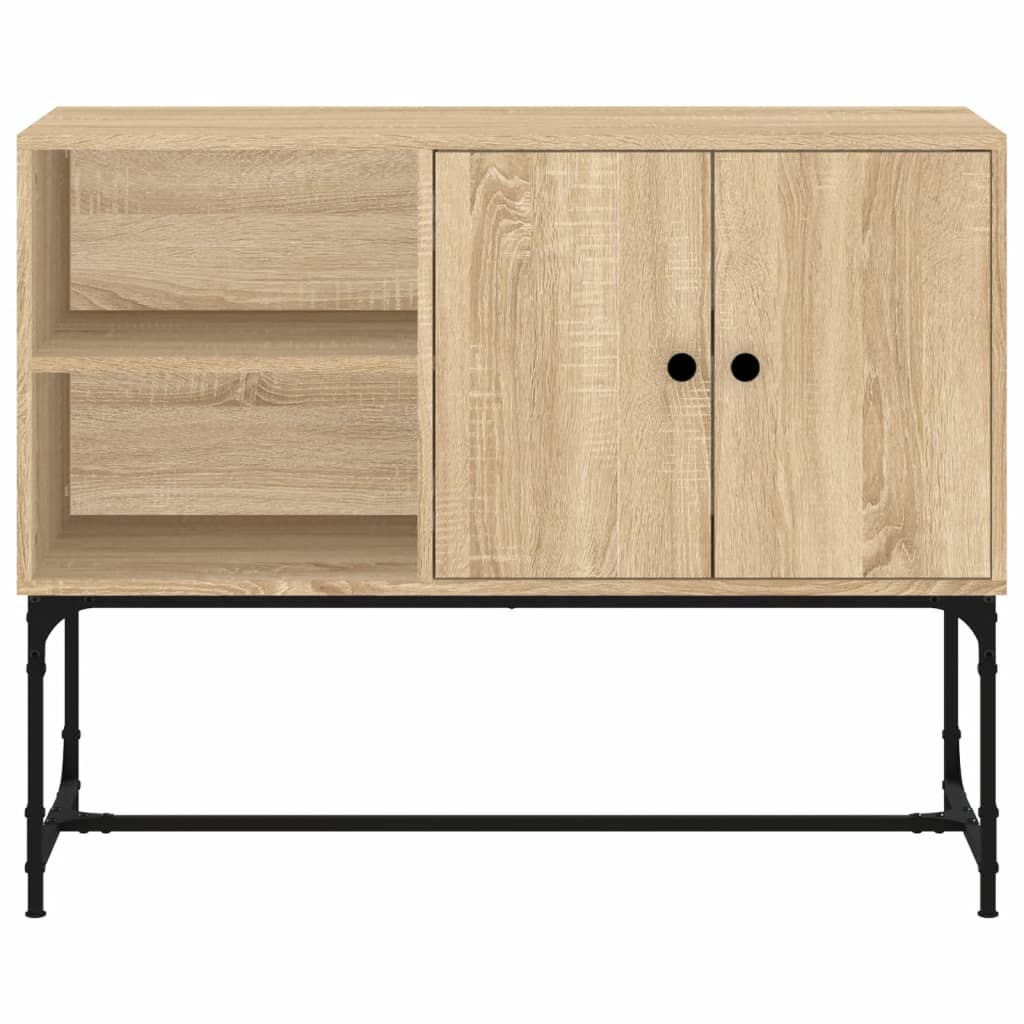 vidaXL Credenza Rovere Sonoma 100x40x79,5 cm in Legno Multistrato