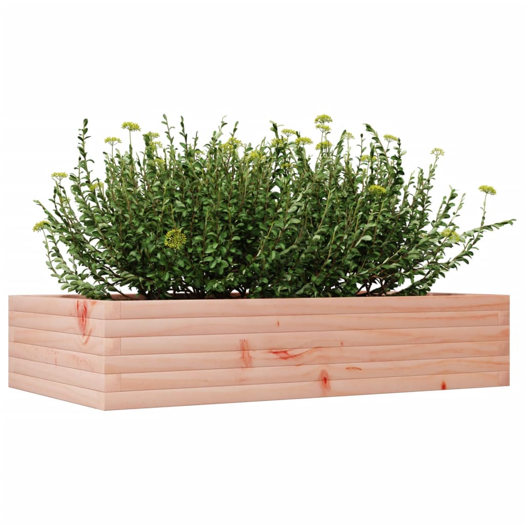 vidaXL Fioriera da Giardino 110x60x23 cm in Legno Massello di Douglas