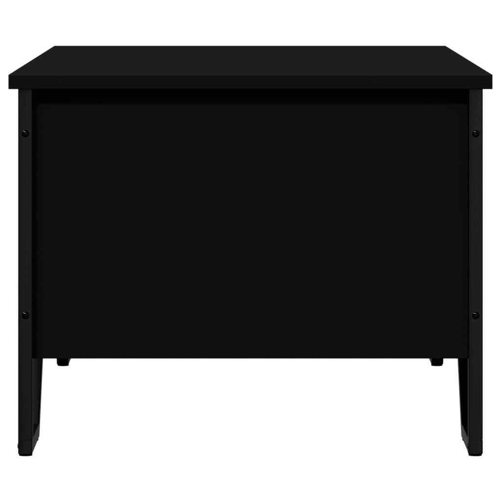 vidaXL Tavolino da Salotto Nero 100x51x40 cm in Legno Multistrato