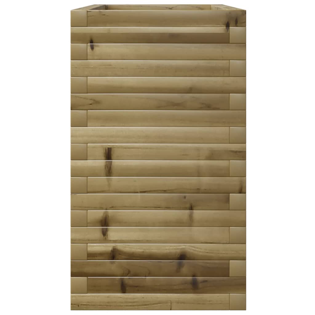 vidaXL Fioriera da Giardino 110x40x72,5 cm in Legno di Pino Impregnato