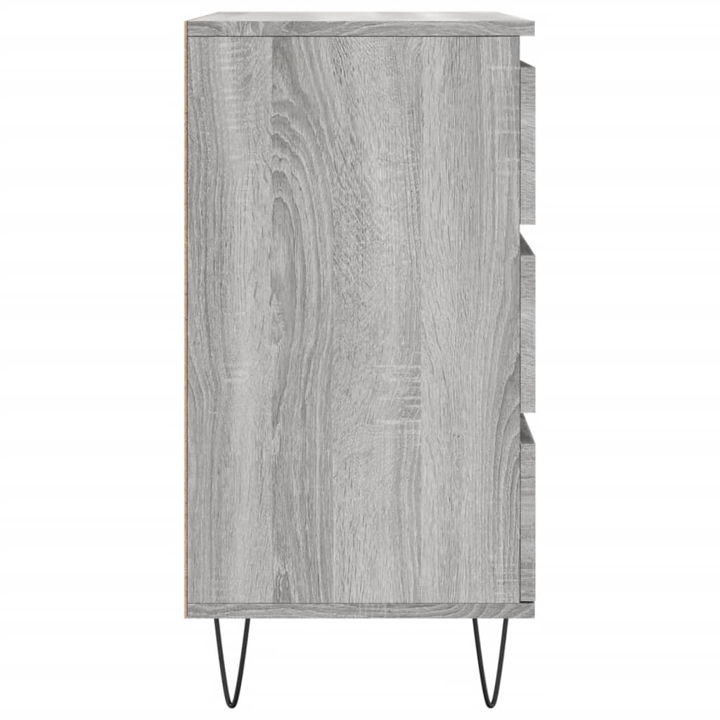 vidaXL Credenza Grigio Sonoma 60x35x70 cm in Legno Multistrato