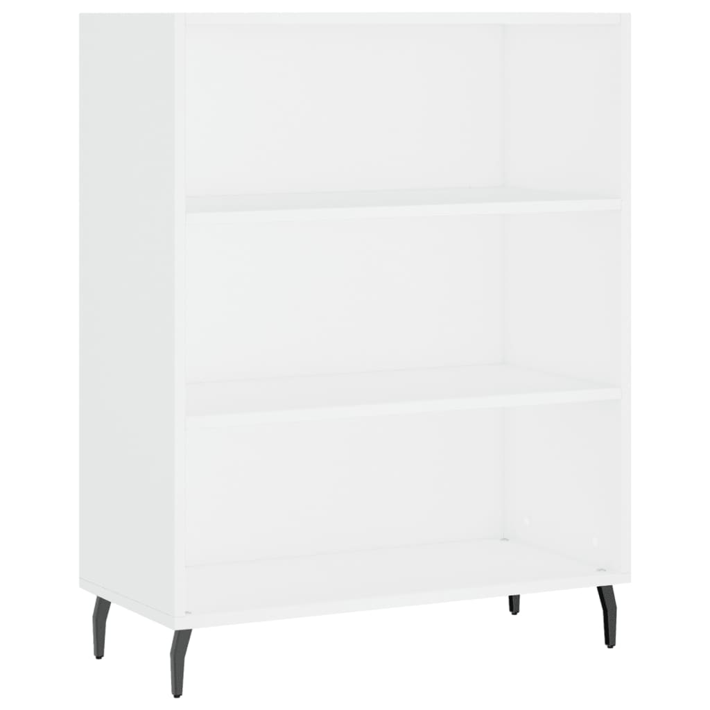 vidaXL Credenza Bianca 69,5x34x180 cm in Legno Multistrato