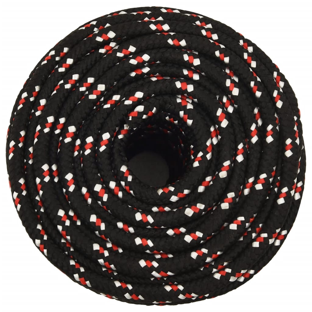 vidaXL Corda Nautica Nera 12 mm 100 m in Polipropilene