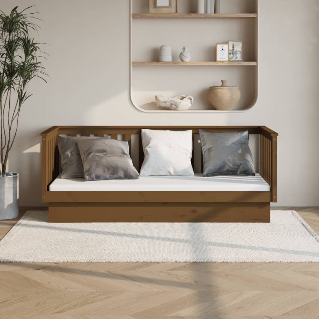 vidaXL Dormeuse Ambra 90x190 cm in Legno Massello di Pino