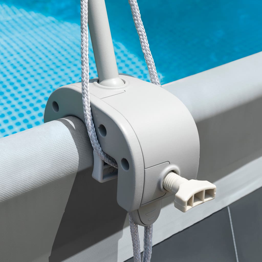 Intex Tettoia per Piscina Grigio Chiaro