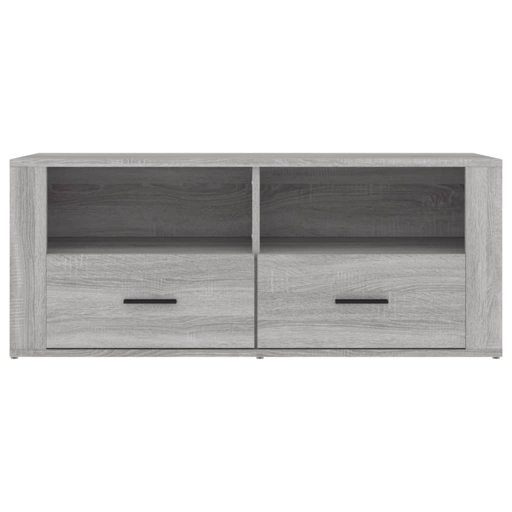 vidaXL Mobile TV Grigio Sonoma 100x35x40 cm in Legno Multistrato