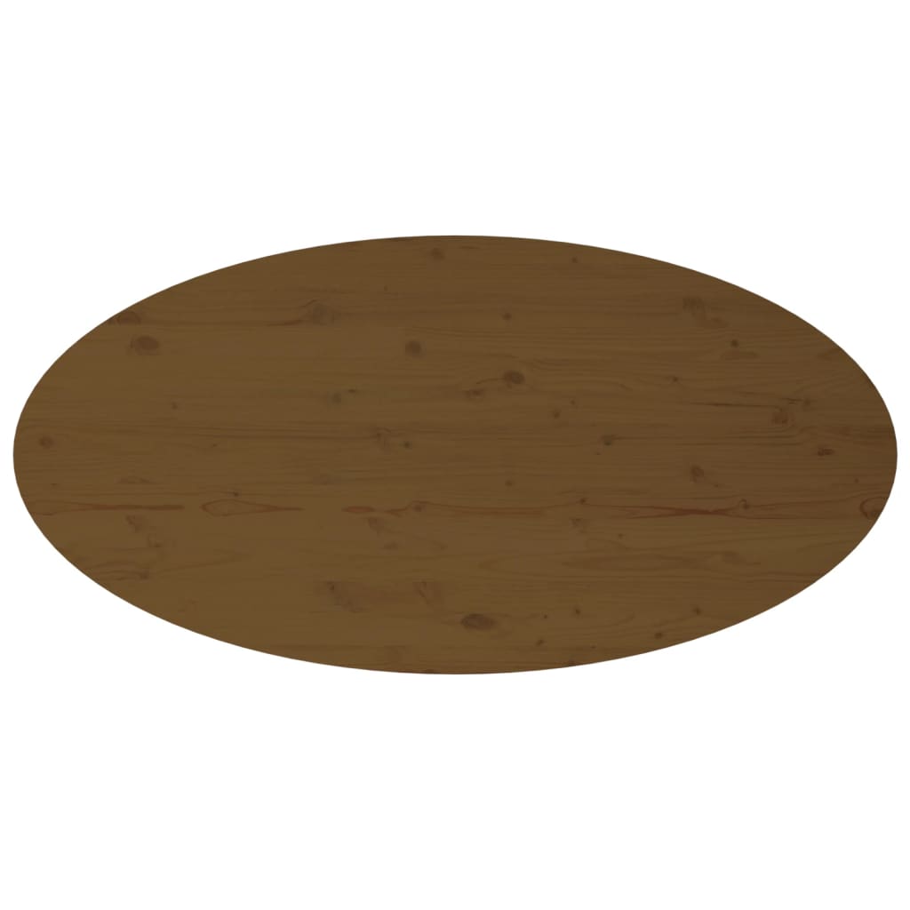 vidaXL Tavolino da Salotto Ambra 110x55x45 cm Legno Massello di Pino