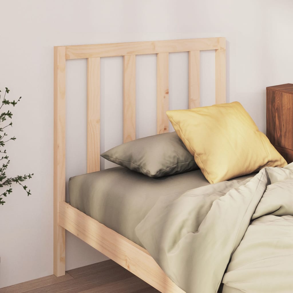 vidaXL Testiera per Letto 95x4x100 cm in Legno Massello di Pino