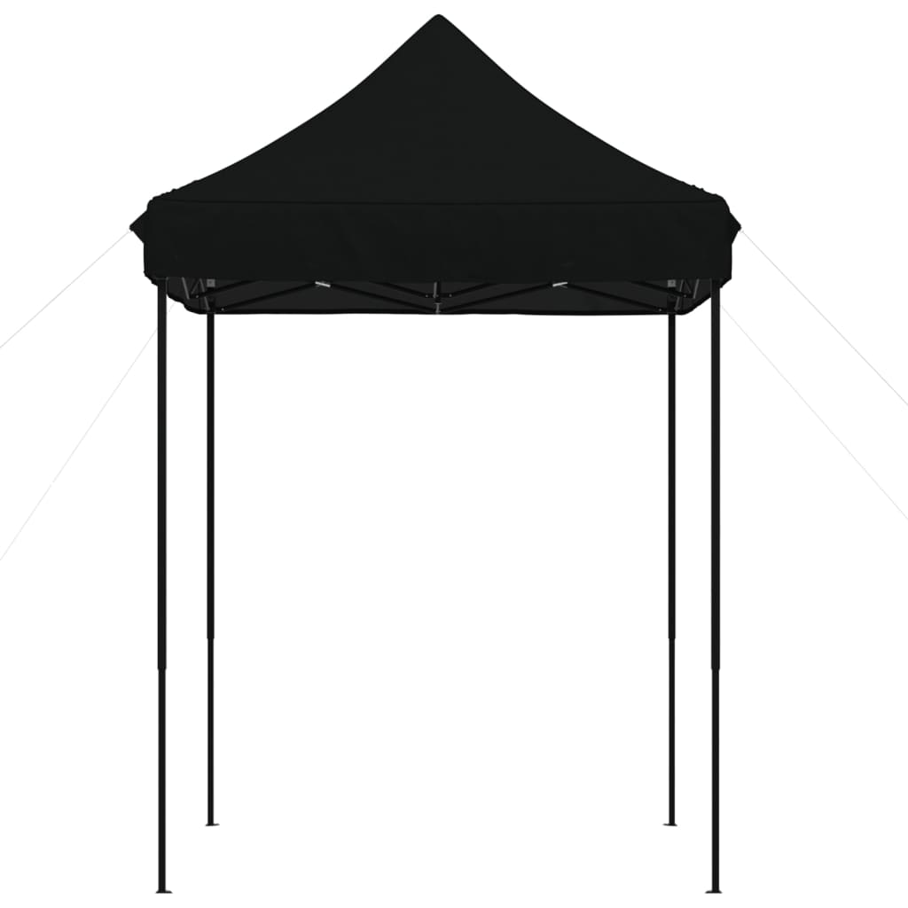 vidaXL Tenda da Festa Pieghevole Pop-Up Nero 200x200x306 cm