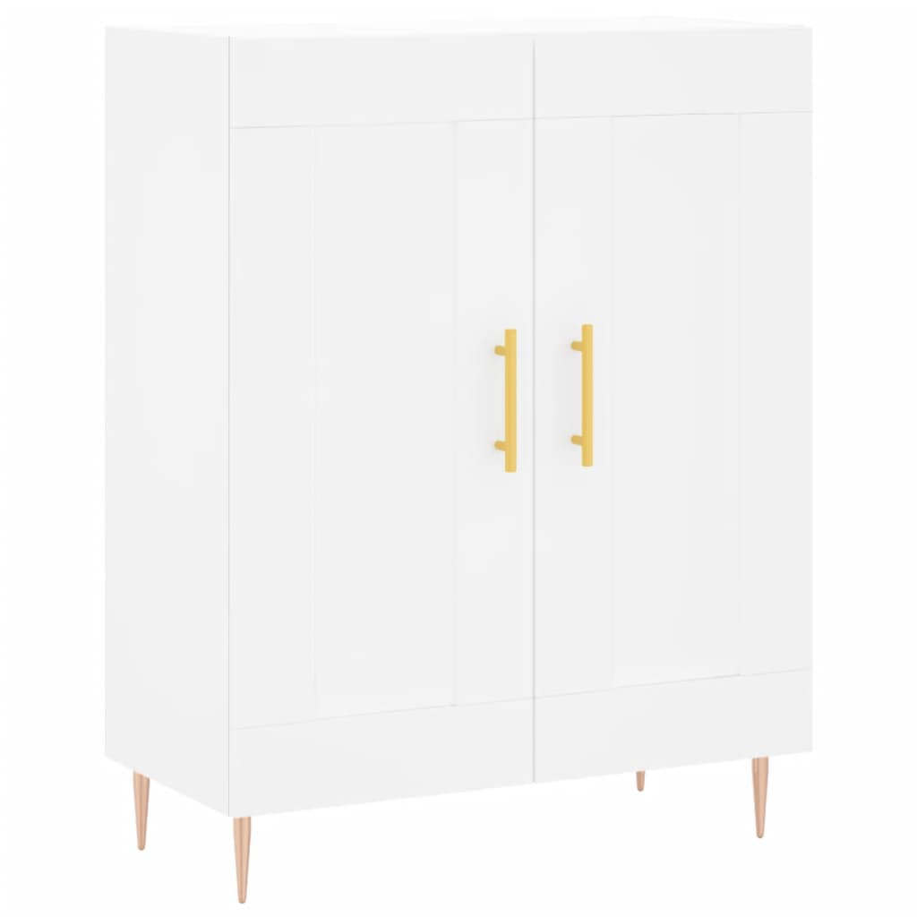 vidaXL Credenza Bianca 69,5x34x90 cm in Legno Multistrato