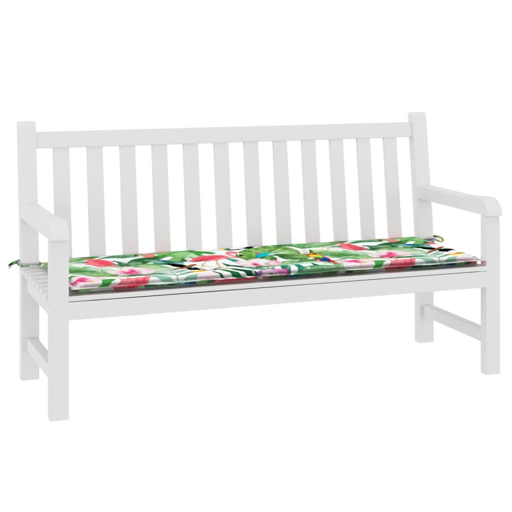 vidaXL Cuscino Panca Giardino Multicolore 150x50x3cm in Tessuto Oxford