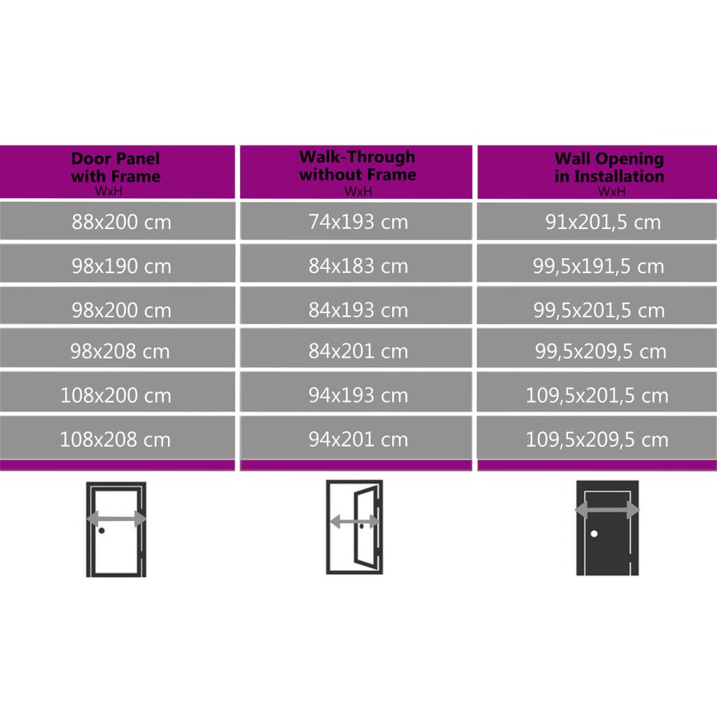 vidaXL Porta Ingresso Antracite 88x200 cm in PVC