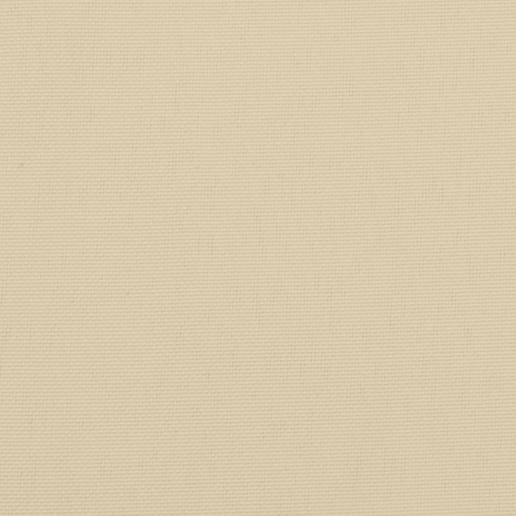 vidaXL Cuscino per Panca Beige 180x(50+50)x7 cm in Tessuto Oxford