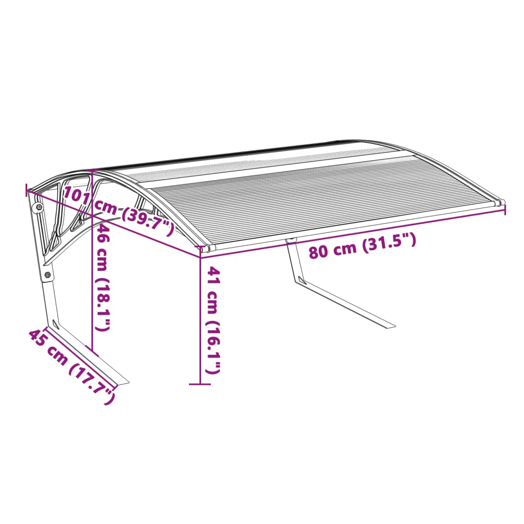 vidaXL Garage per Robot Tosaerba Nero 80x101x46 cm