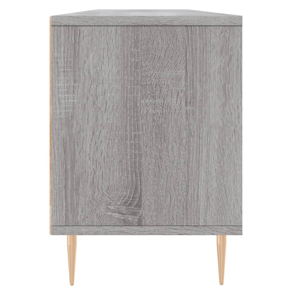 vidaXL Mobile Porta TV Grigio Sonoma 150x30x44,5 cm Legno Multistrato