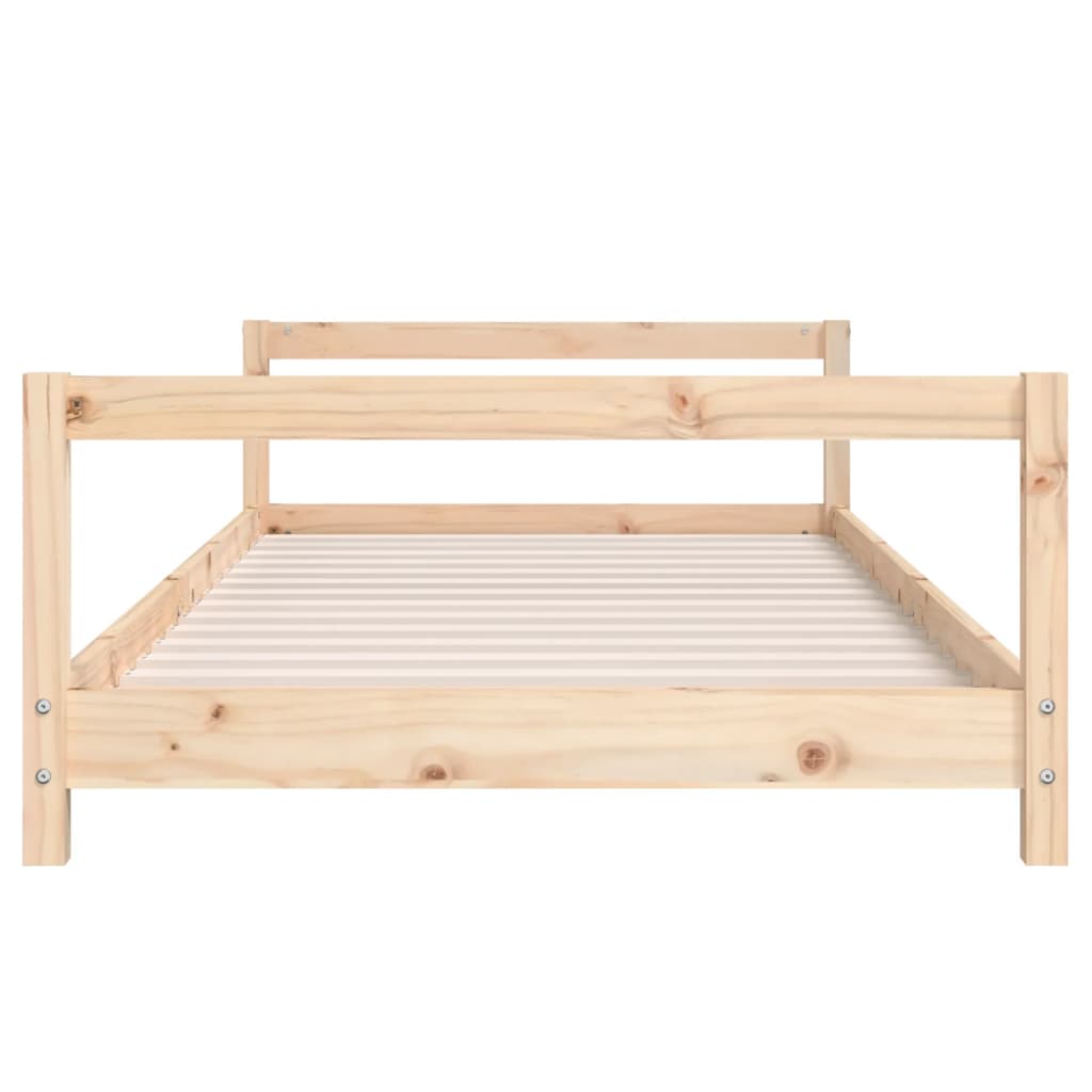 vidaXL Giroletto per Bambini 90x200 cm in Legno Massello di Pino