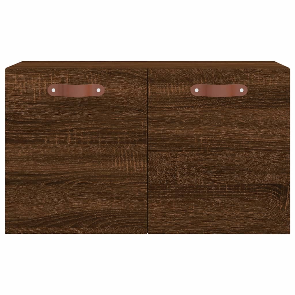 vidaXL Mobile a Parete Rovere Marrone 60x36,5x35 cm Legno Multistrato