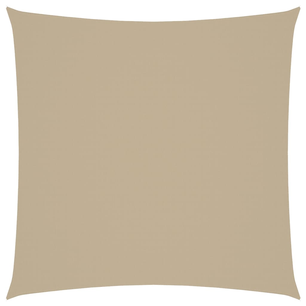 vidaXL Parasole a Vela in Tela Oxford Quadrato 4,5x4,5 m Beige