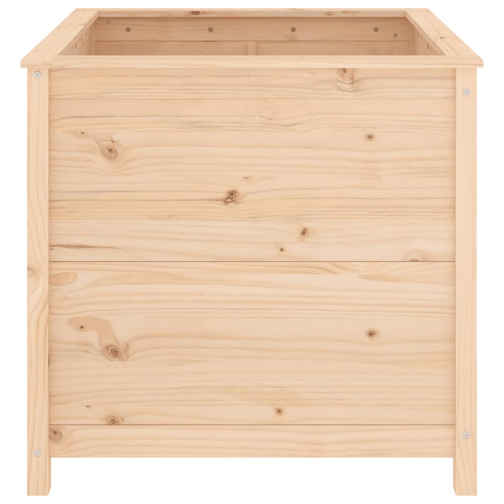 vidaXL Fioriera da Giardino 82,5x82,5x78 cm in Legno Massello di Pino