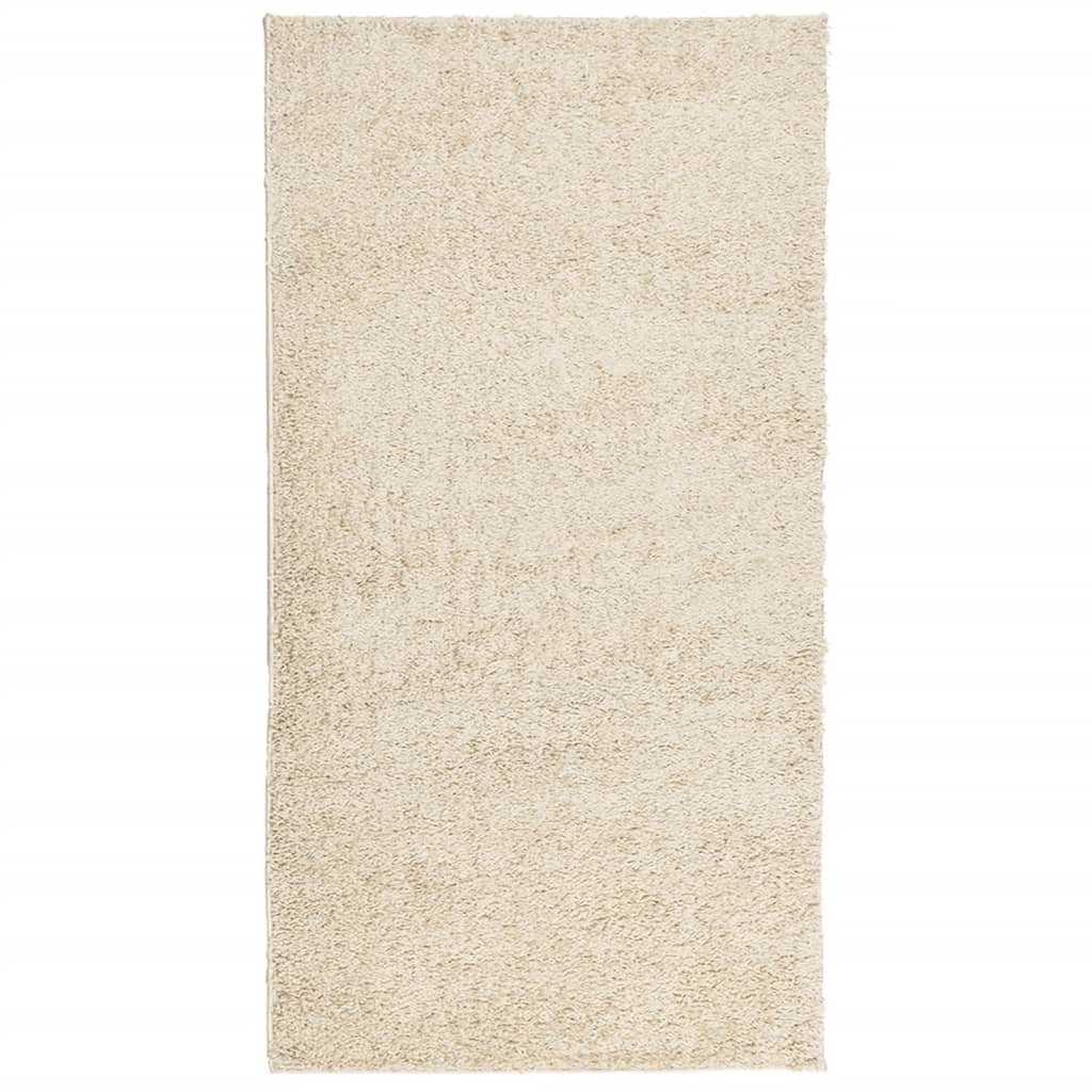 vidaXL Tappeto Shaggy PAMPLONA a Pelo Lungo Moderno Oro 80x150 cm