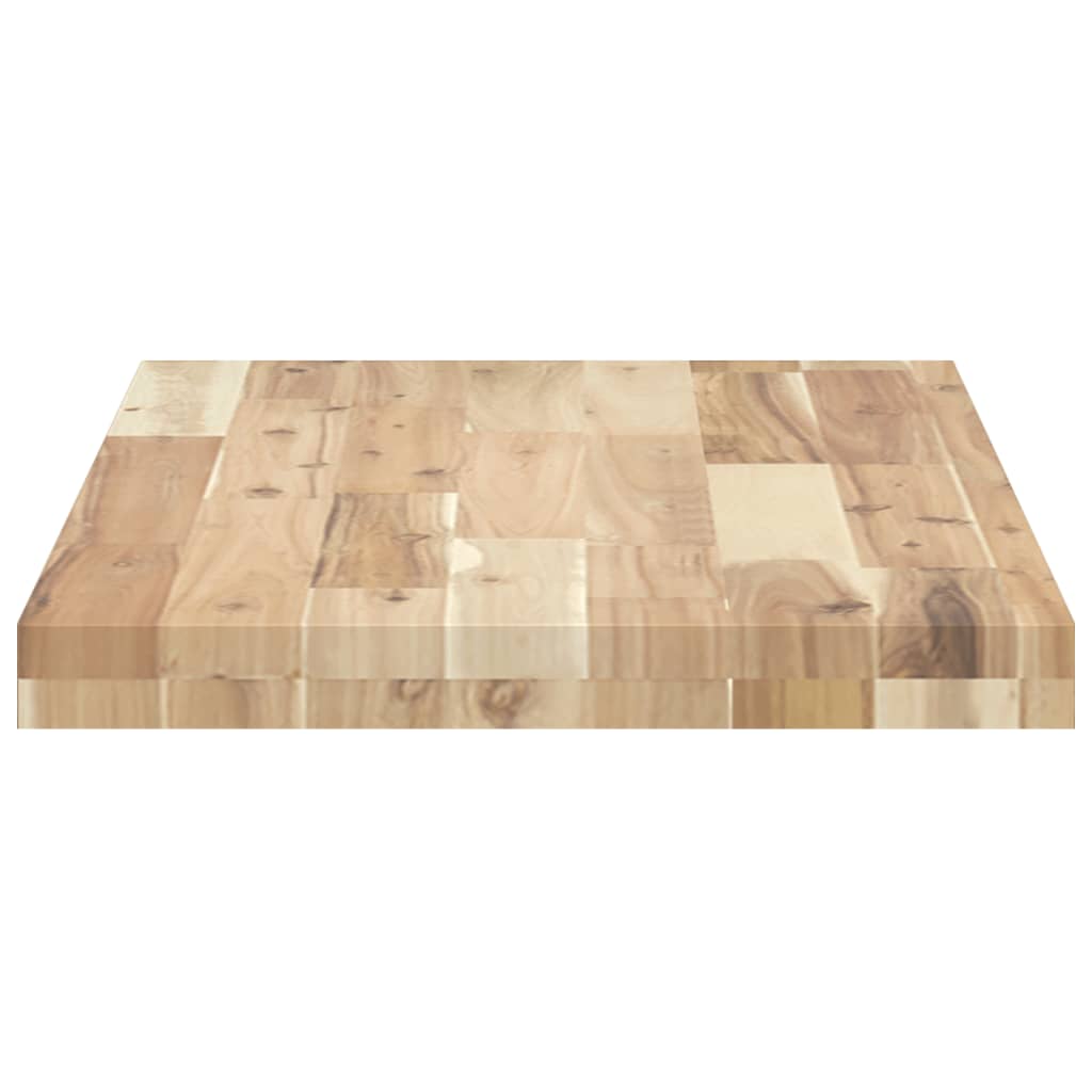 vidaXL Piano per Tavolo 100x40x4 cm Rettangolare Legno Massello Acacia