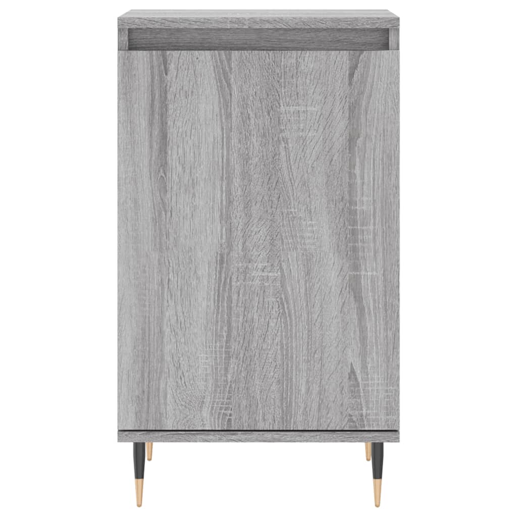 vidaXL Credenze 2 pz Grigio Sonoma 40x35x70 cm in Legno Multistrato