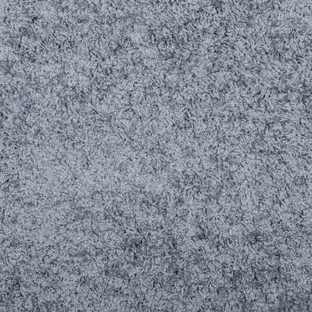 vidaXL Tappeto Shaggy PAMPLONA a Pelo Lungo Moderno Blu 160x160 cm