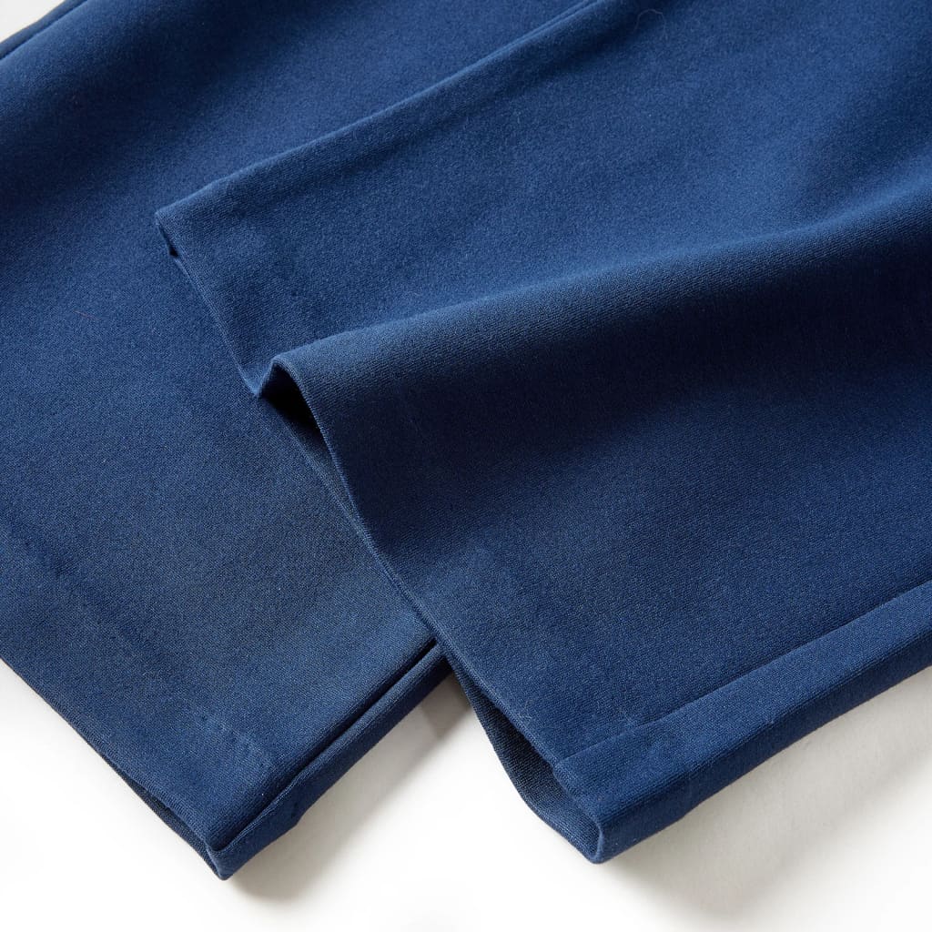 Pantaloni per Bambini a Gamba Larga Blu Marino 140