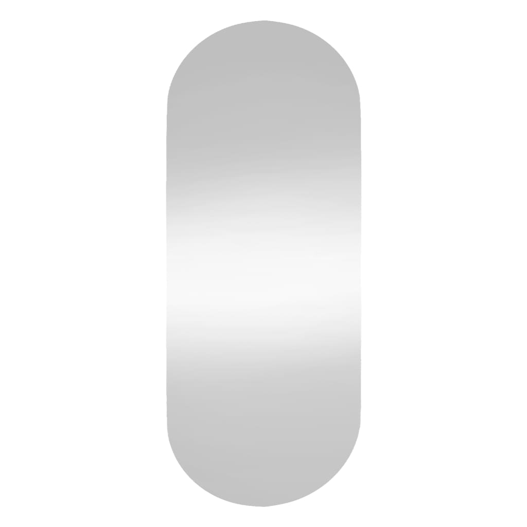 vidaXL Specchio da Parete 40x90 cm Vetro Ovale
