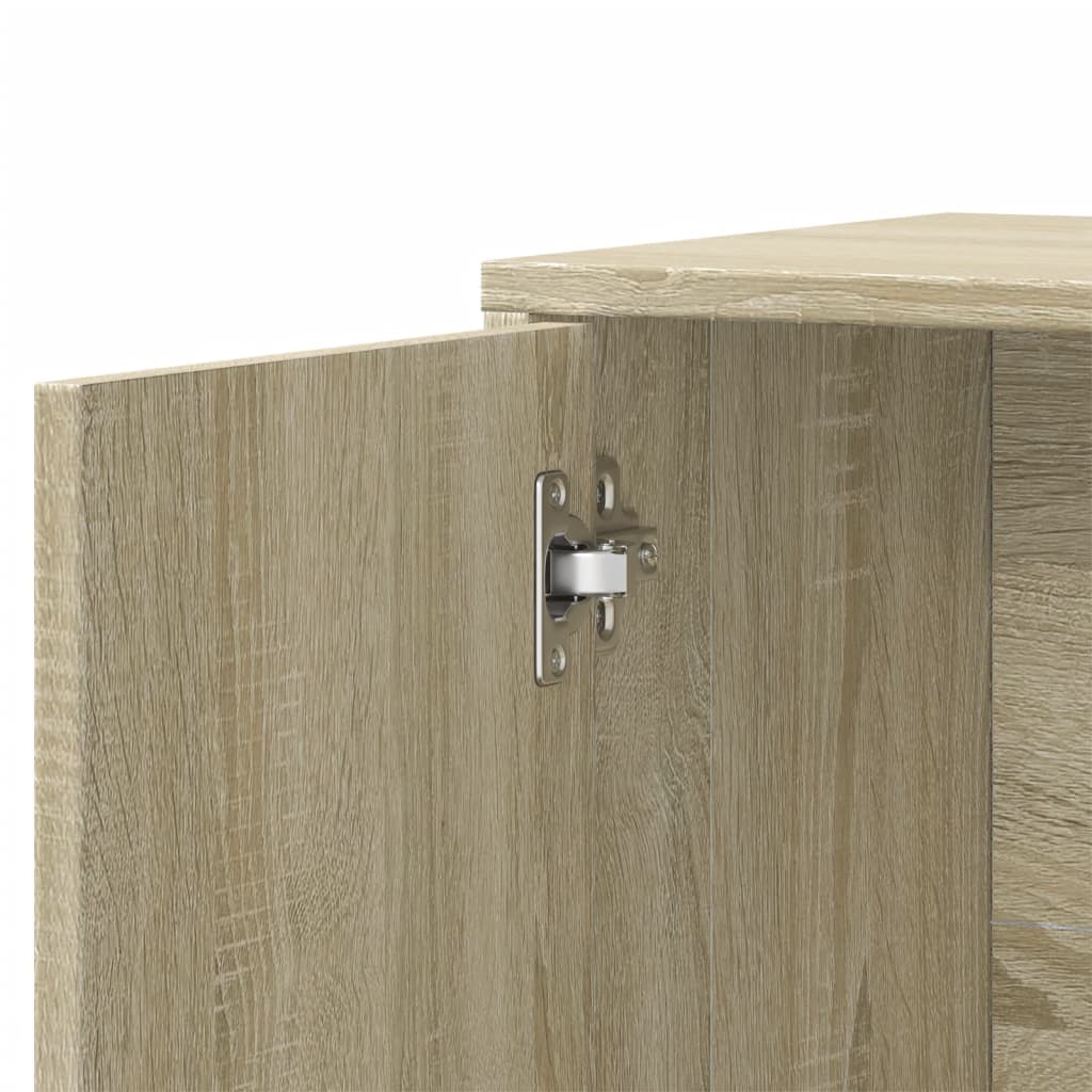 vidaXL Credenza Rovere Sonoma 60x31x70 cm in Legno Multistrato