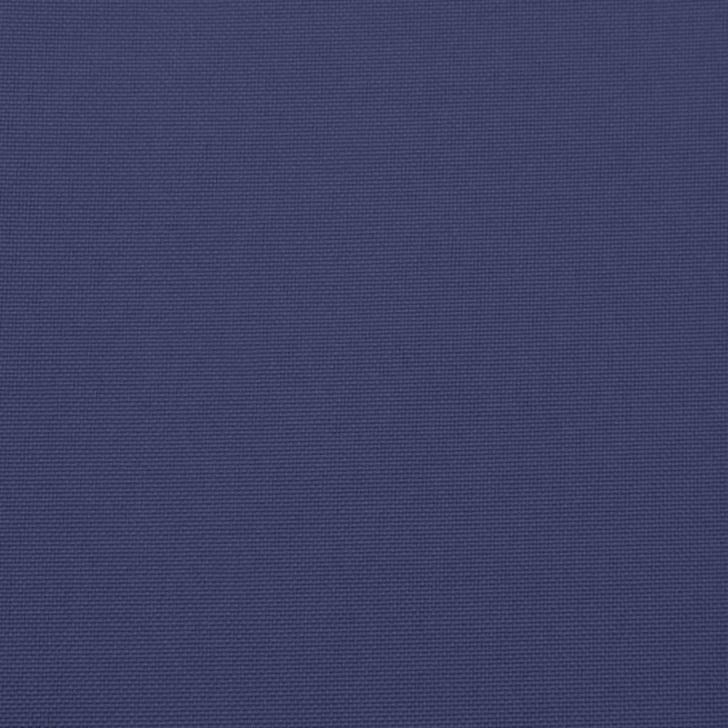 vidaXL Cuscini per Pallet 6 pz Blu Marino 50x50x3 cm in Tessuto Oxford