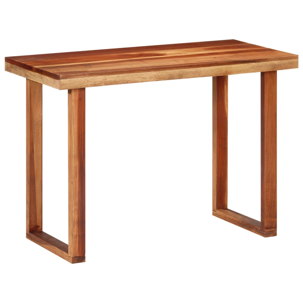 vidaXL Tavolo da Pranzo 110x50x76 cm Legno Massello di Acacia