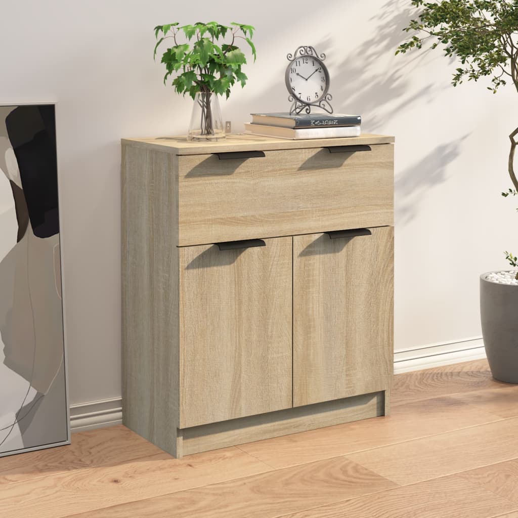 vidaXL Credenza Rovere Sonoma 60x30x70 cm in Legno Multistrato