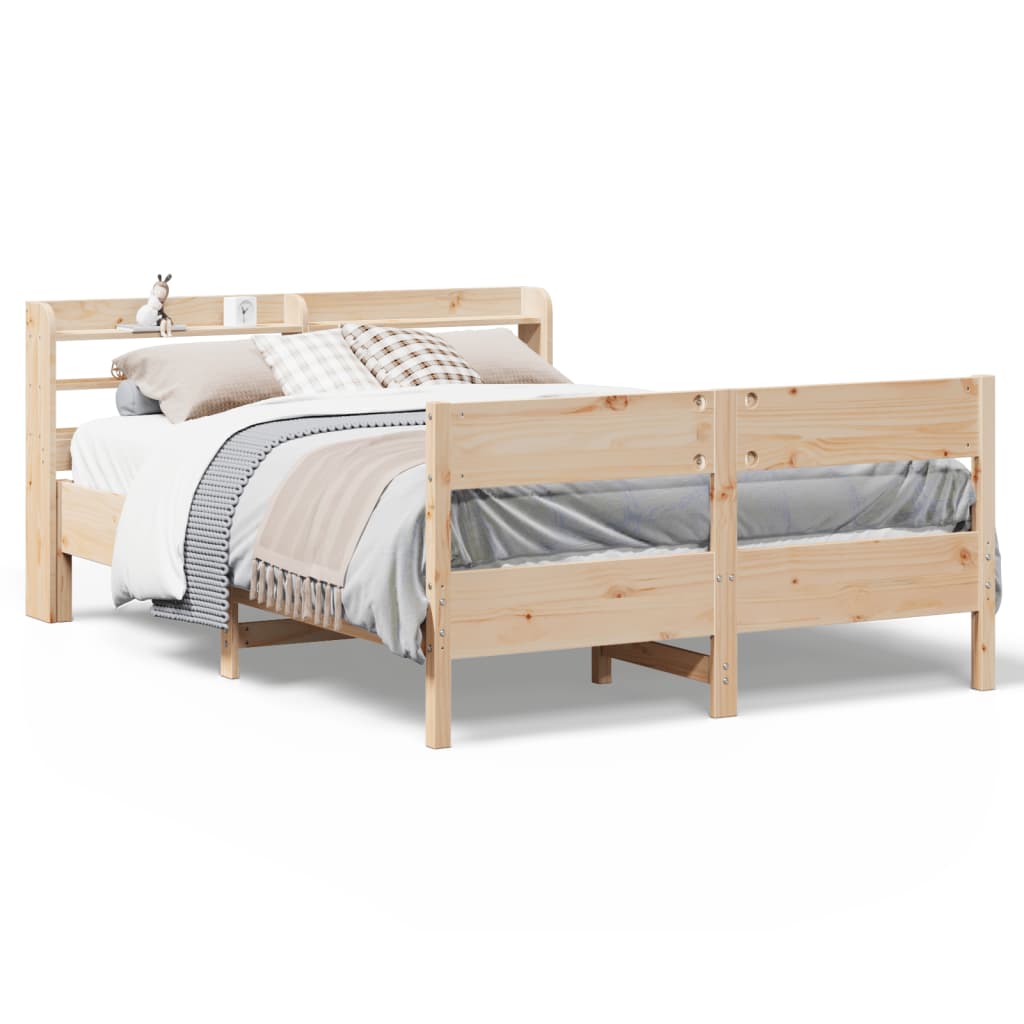 vidaXL Letto senza Materasso 150x200 cm in Legno Massello di Pino