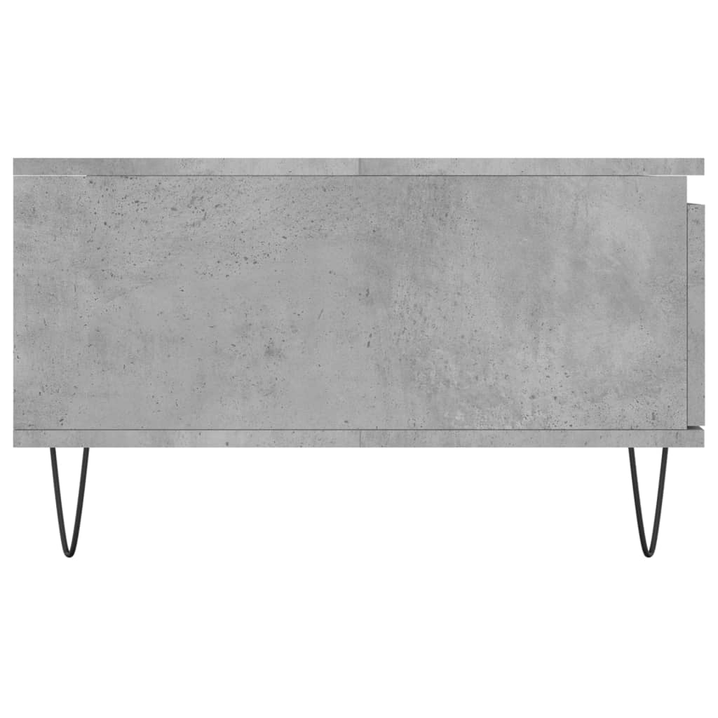 vidaXL Tavolino da Salotto Grigio Cemento 90x60x35cm Legno Multistrato