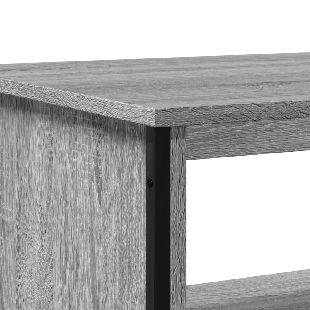 vidaXL Tavolino da Salotto Grigio Sonoma 100x51x40cm Legno Multistrato