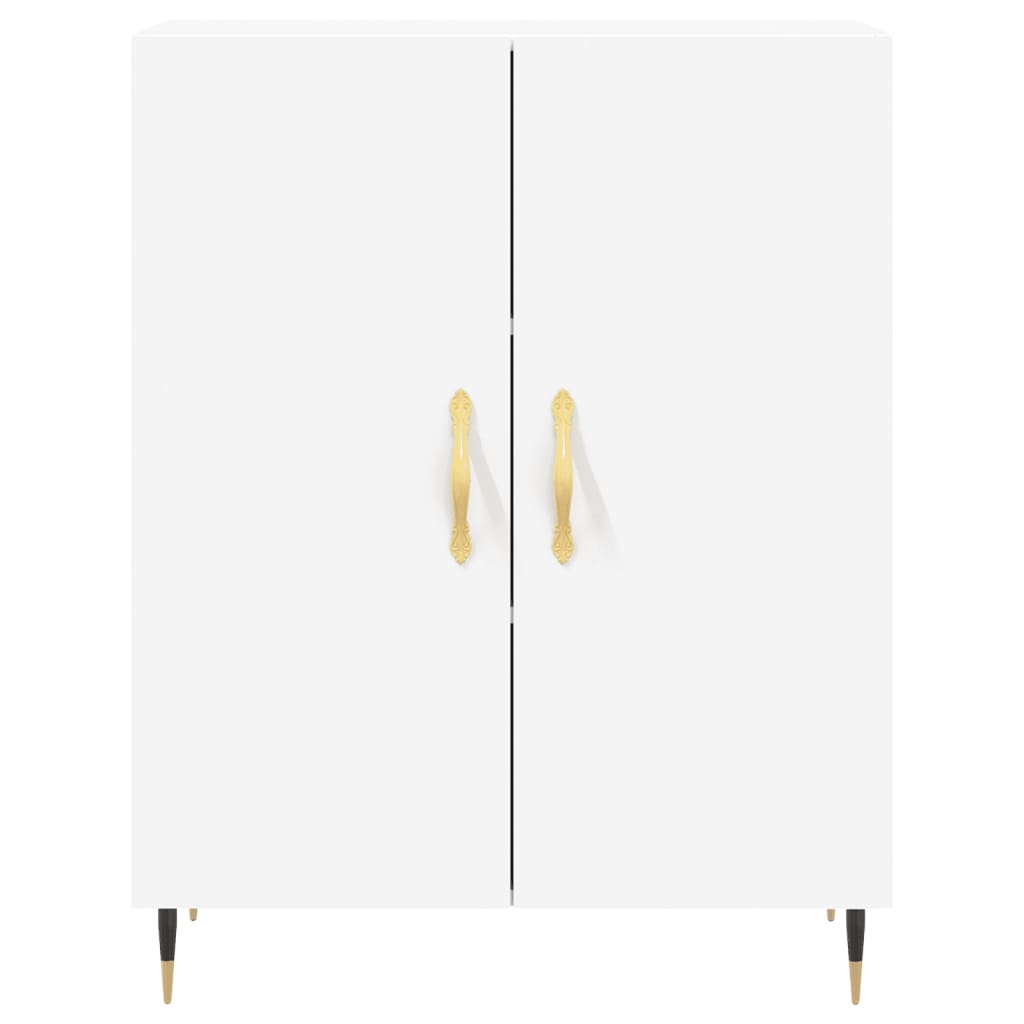 vidaXL Credenza Bianca 69,5x34x90 cm in Legno Multistrato