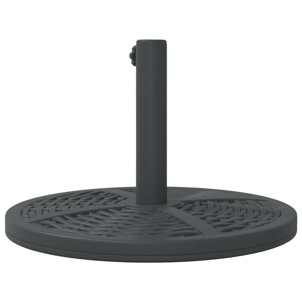 vidaXL Base per Ombrellone per Pali Ø38/48 mm 12 kg Rotonda