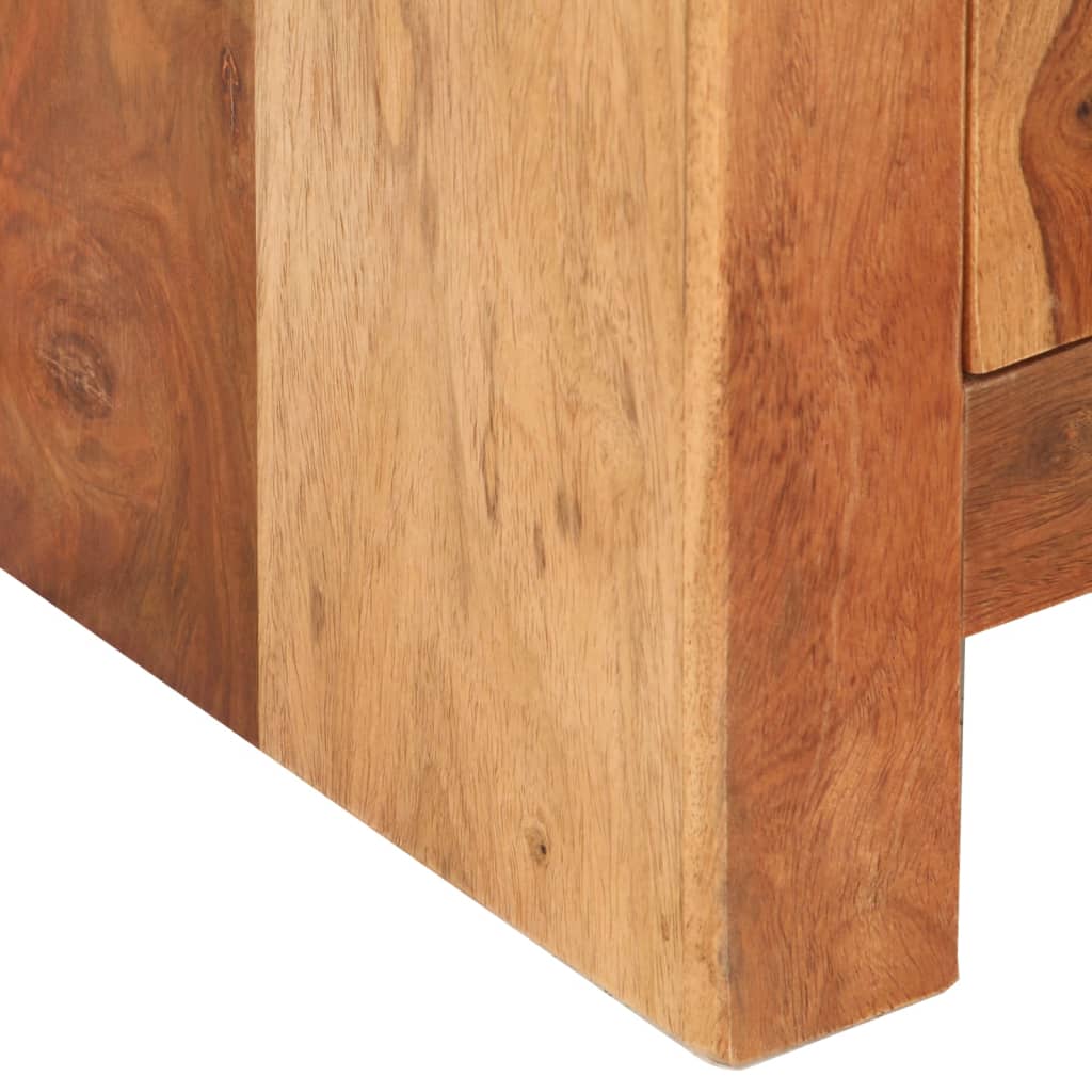 vidaXL Credenza 50x30x110 cm in Legno Massello