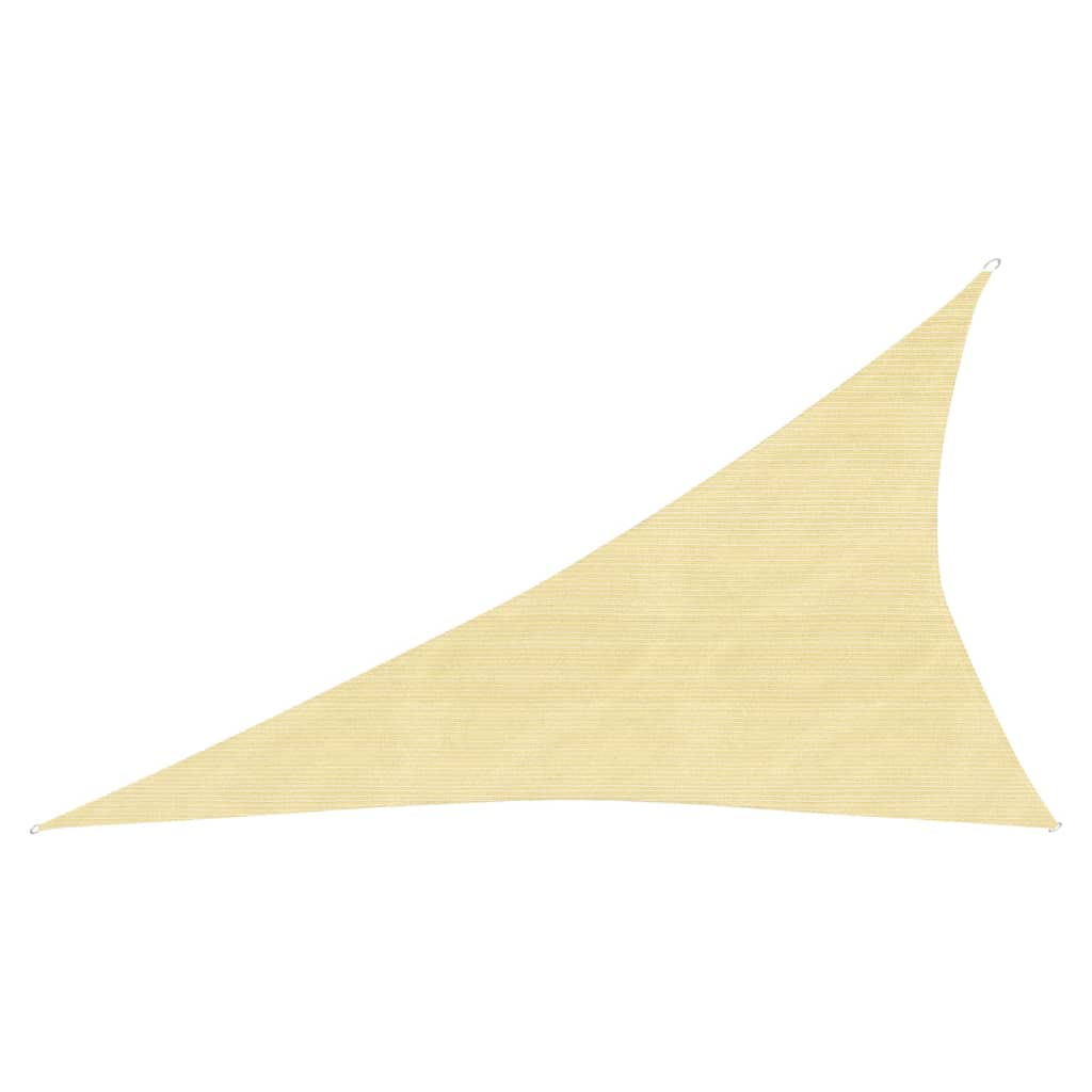 vidaXL Vela Parasole 160 g/m² Beige 3x4x5 m in HDPE