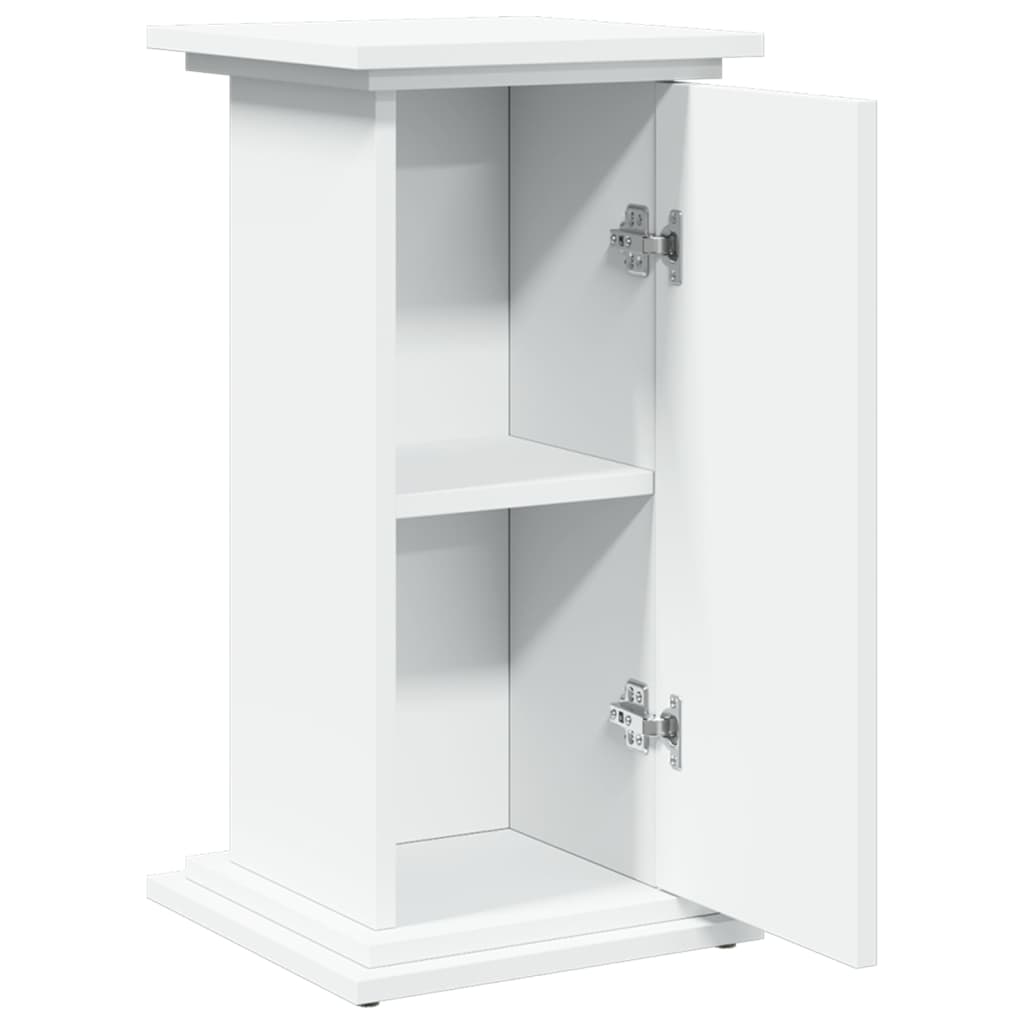 vidaXL Supporto Espositivo Portaoggetti Bianco 31x30x60 cm Truciolato