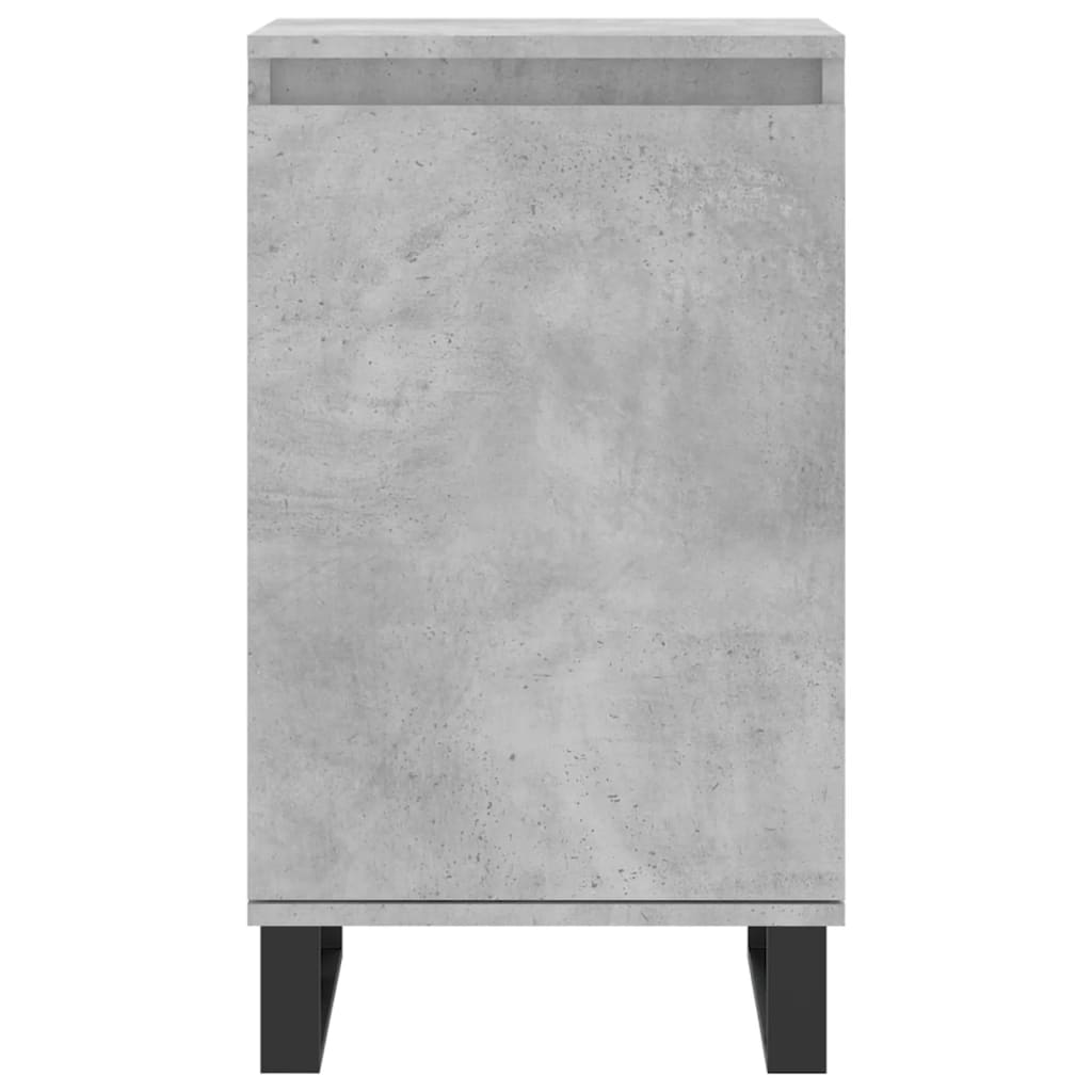 vidaXL Credenza Grigio Cemento 40x35x70 cm in Legno Multistrato